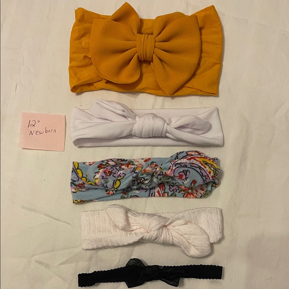 Newborn Colorful assorted Headbands - Picture 1 of 6